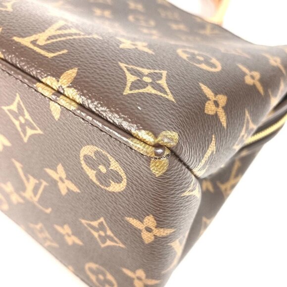 LOUIS VUITTON M45900 Petit Palais PM Tote Bag Hand Bag Shoulder Bag Monogram - Picture 9 of 16